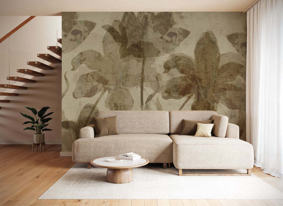 Komar NEU | Digitaldruck Vlies Fototapete - Petal Whispers - Größe 300 x 250 cm