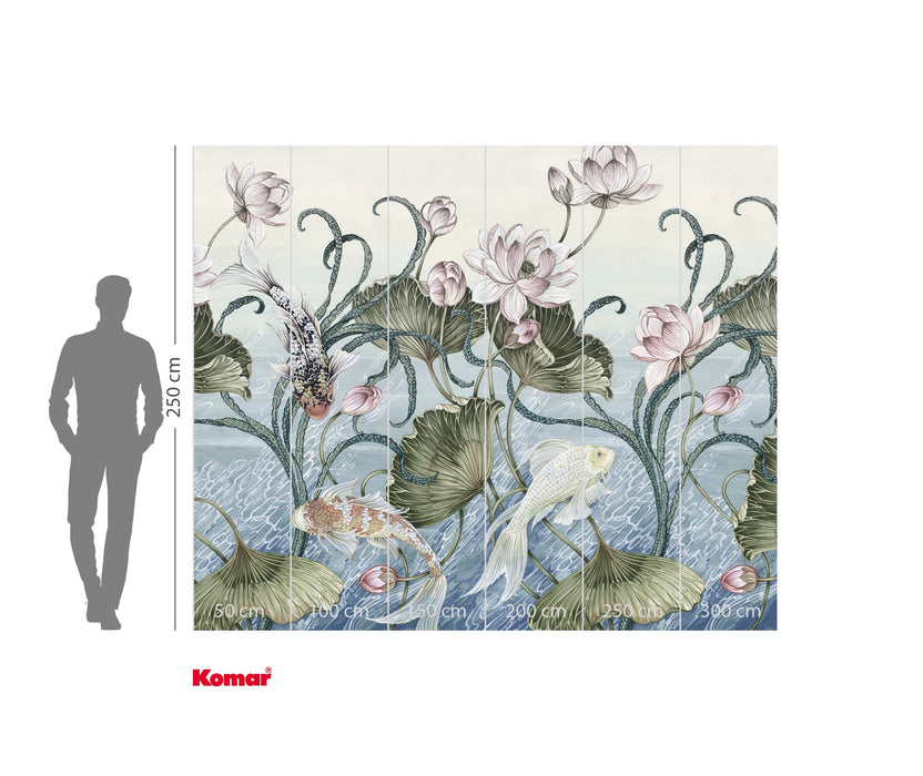 Komar NEU | Digitaldruck Vlies Fototapete - Haiku - Größe 300 x 250 cm