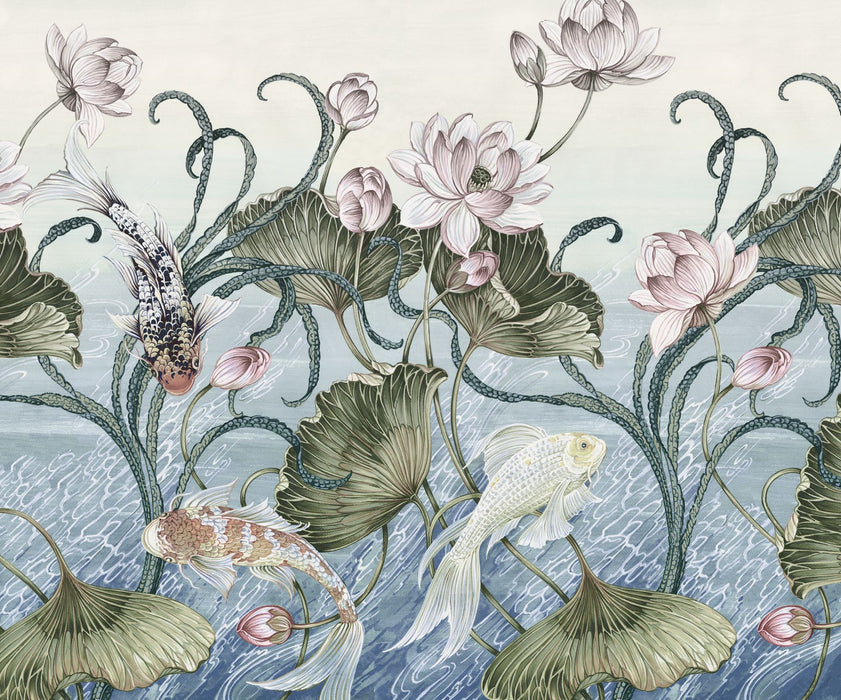 Komar NEU | Digitaldruck Vlies Fototapete - Haiku - Größe 300 x 250 cm