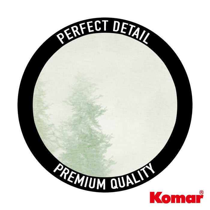 Komar NEU | Digitaldruck Vlies Fototapete - Blurry Woods - Größe 350 x 250 cm