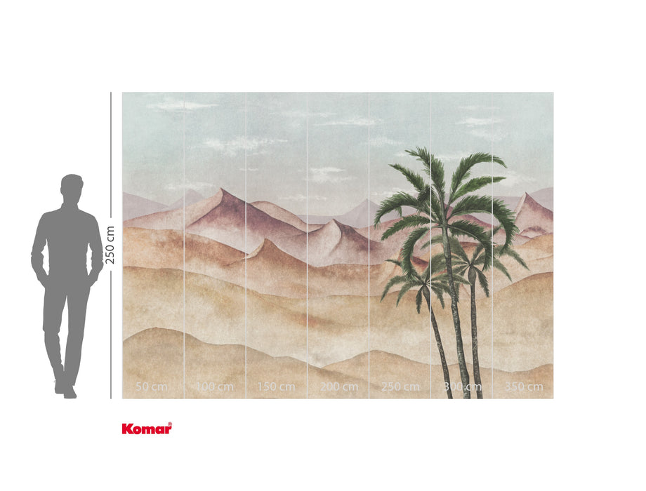 Komar NEU | Digitaldruck Vlies Fototapete - Silent Sands - Größe 350 x 250 cm