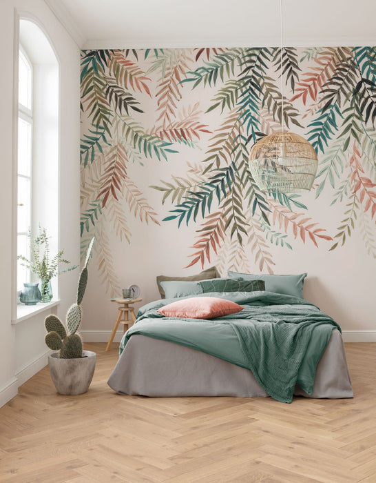 Komar NEU | Digitaldruck Vlies Fototapete - Éventail de Couleurs - Größe 350 x 250 cm