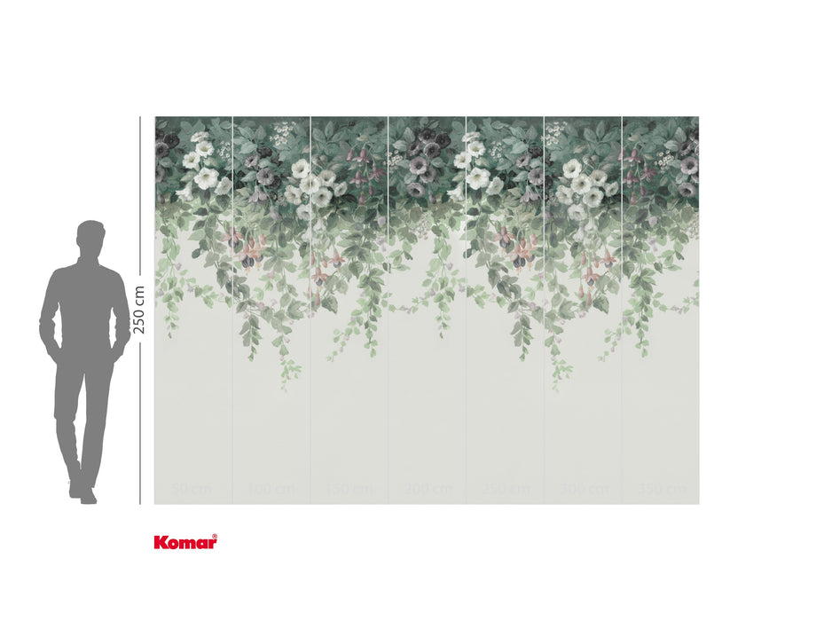 Komar NEU | Digitaldruck Vlies Fototapete - Guirlandes - Größe 350 x 250 cm