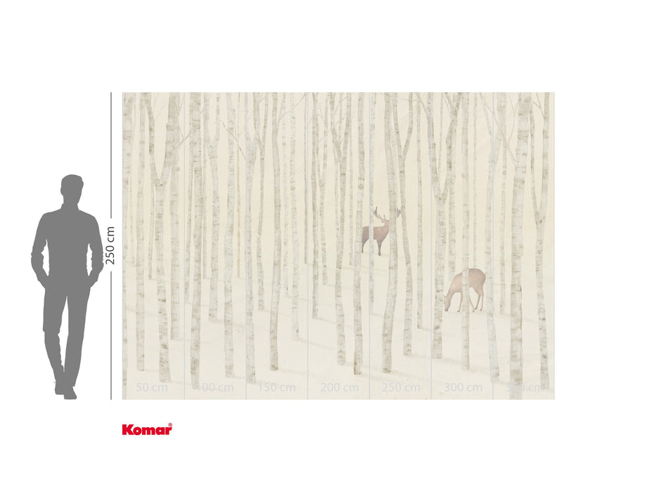 Komar NEU | Digitaldruck Vlies Fototapete - Québec - Größe 350 x 250 cm