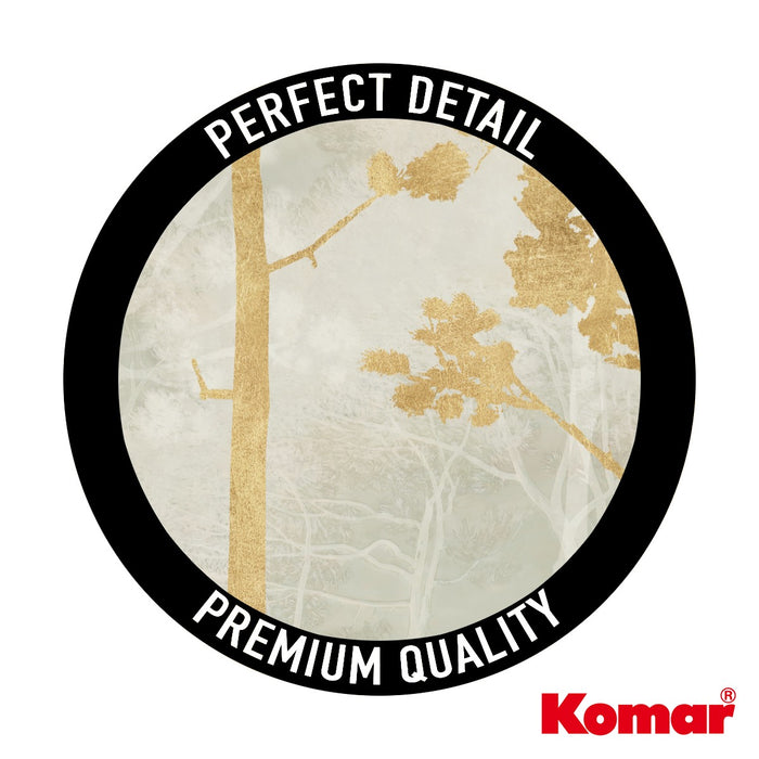 Komar NEU | Digitaldruck Vlies Fototapete - Golden Pines - Größe 400 x 250 cm