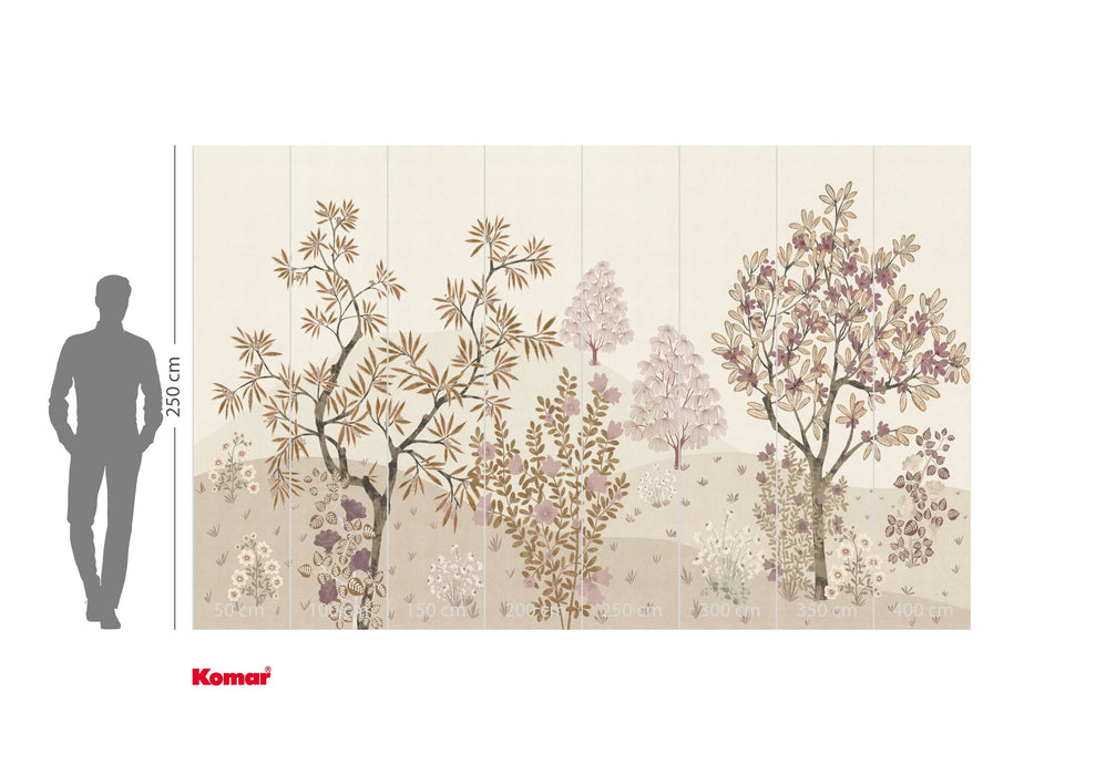 Komar NEU | Digitaldruck Vlies Fototapete - Niwa - Größe 400 x 250 cm