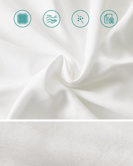 AUSLAUF SONGMICS | Pillow 40 x 80 cm, 800 g filling, soft brushed polyester fabric surface, pillow, machine washable at 60°, with storage bag, cloud weiß TBP001W01