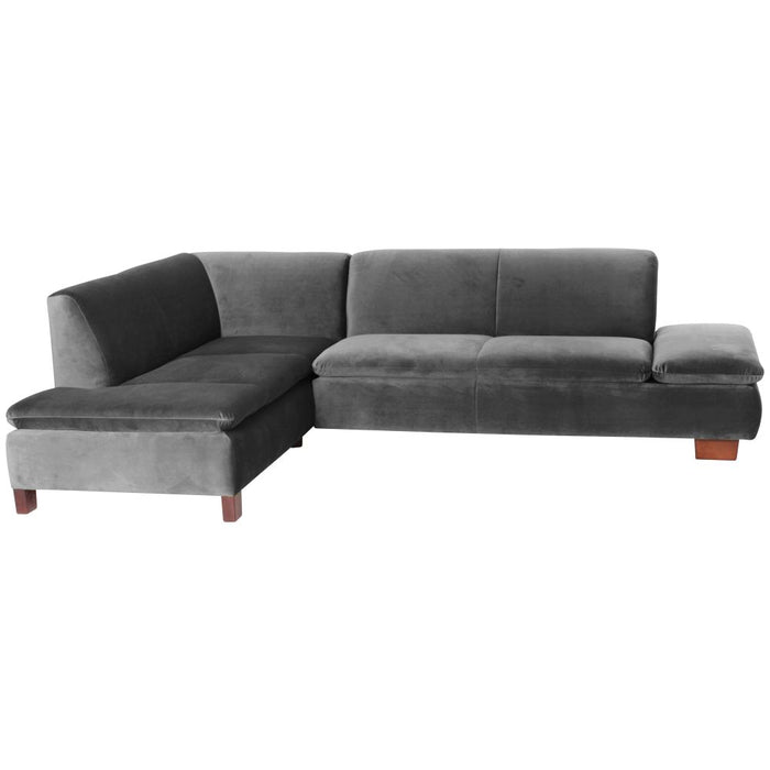Terrence | Ecksofa links mit Sofa 2,5-Sitzer rechts