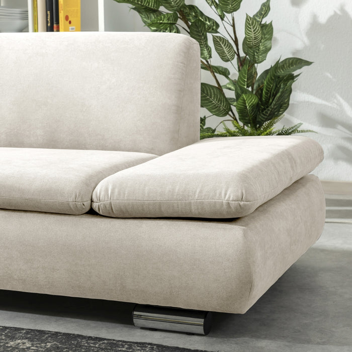 Terrence | Ecksofa links mit Sofa 2,5-Sitzer rechts