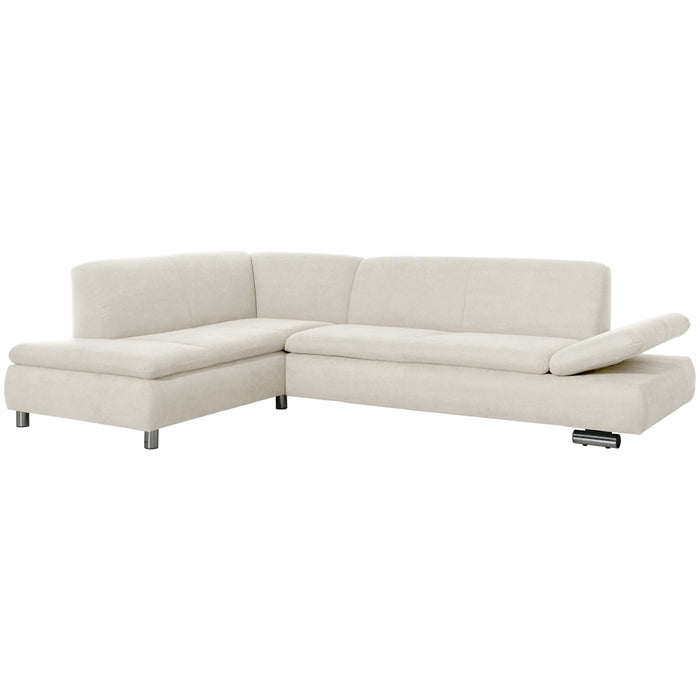 Terrence | Ecksofa links mit Sofa 2,5-Sitzer rechts