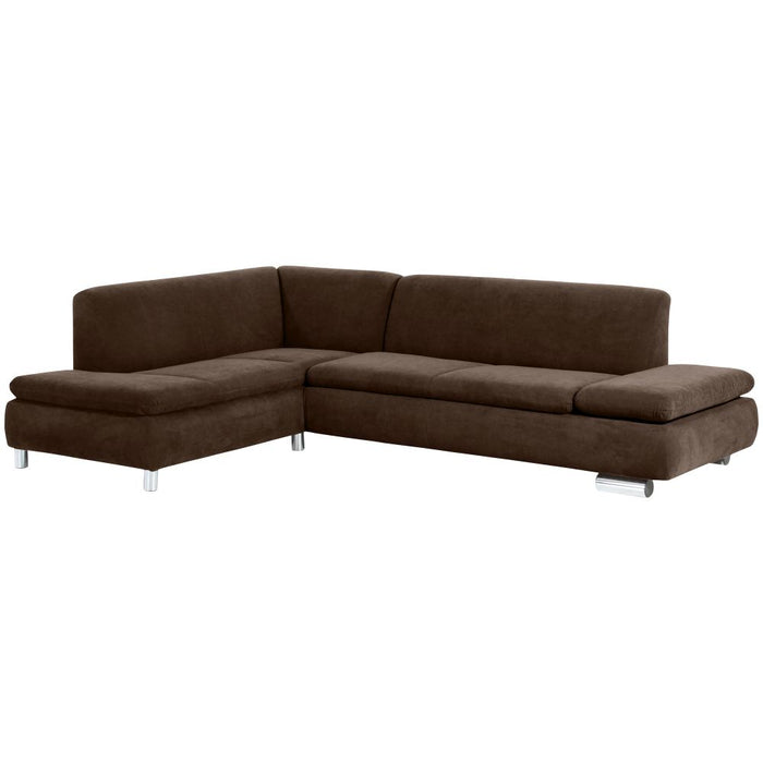 Terrence | Ecksofa links mit Sofa 2,5-Sitzer rechts