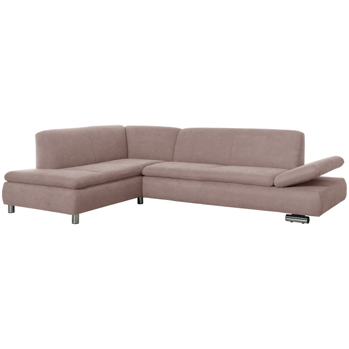Terrence | Ecksofa links mit Sofa 2,5-Sitzer rechts