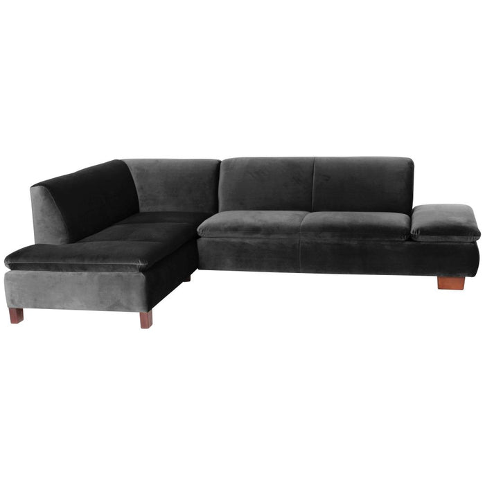 Terrence | Ecksofa links mit Sofa 2,5-Sitzer rechts