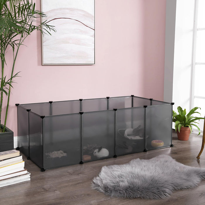 Feandrea | Freigehege aus Kunststoff Grau