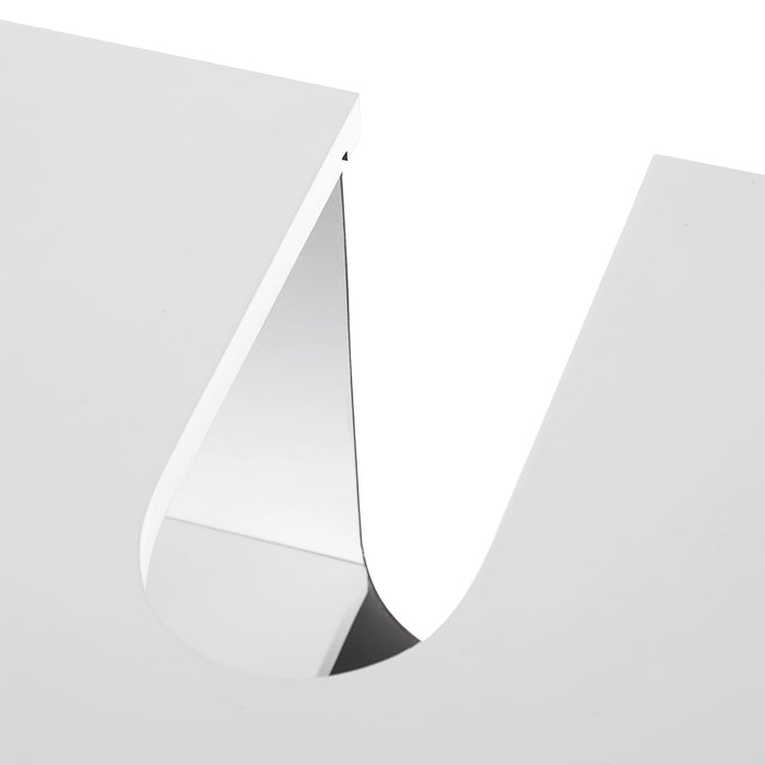 VASAGLE | Waschbeckenschrank mit Lamellentüren