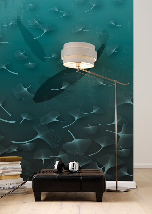 Digitaldruck Vlies Fototapete | Ginkgo | 200 x 250 cm