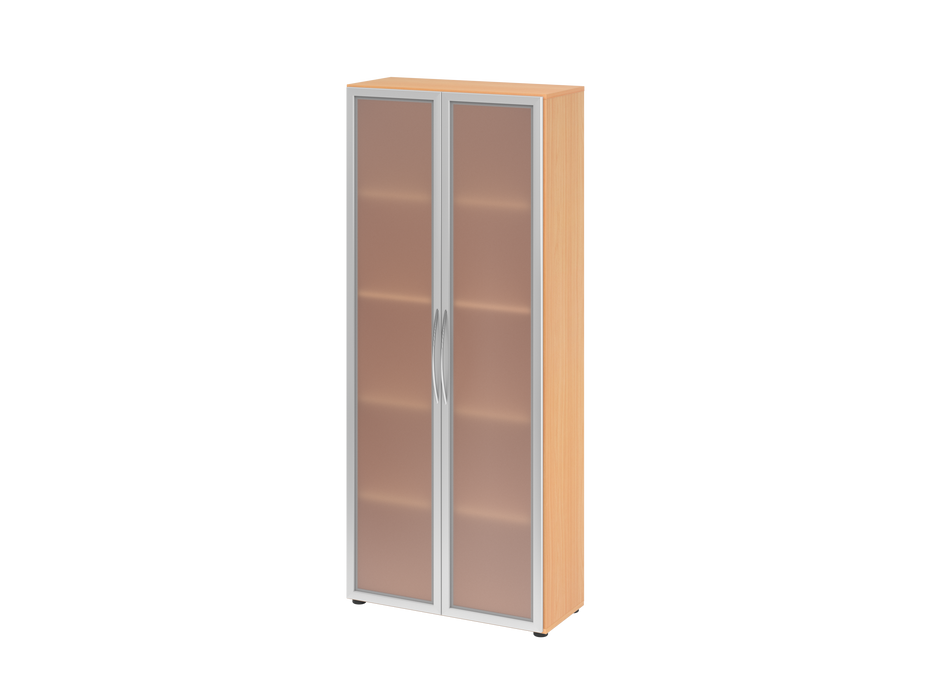 Hammerbacher NEU | Glastürenschrank 4200, 5 OH