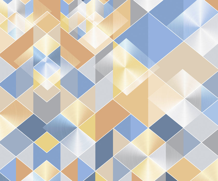 Komar NEU | Digitaldruck Vlies Fototapete - Urban Wood - Größe 300 x 250 cm