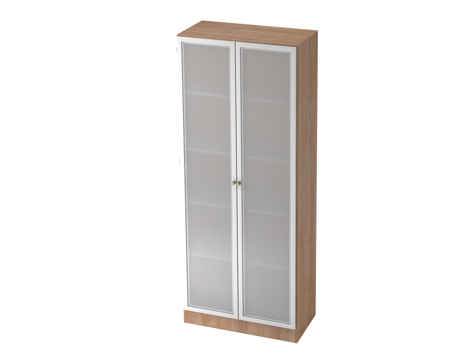 Hammerbacher NEU | Glastürenschrank 6100G, 5 OH