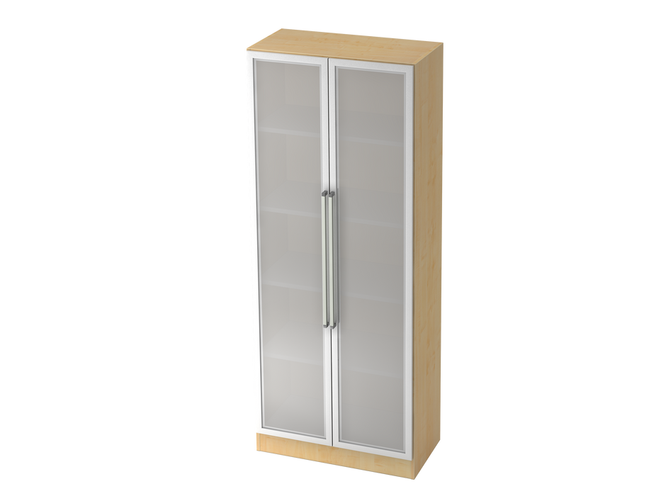 Hammerbacher NEU | Glastürenschrank 7100G, 5 OH