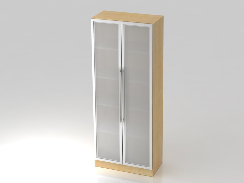 Hammerbacher NEU | Glastürenschrank 7100G, 5 OH