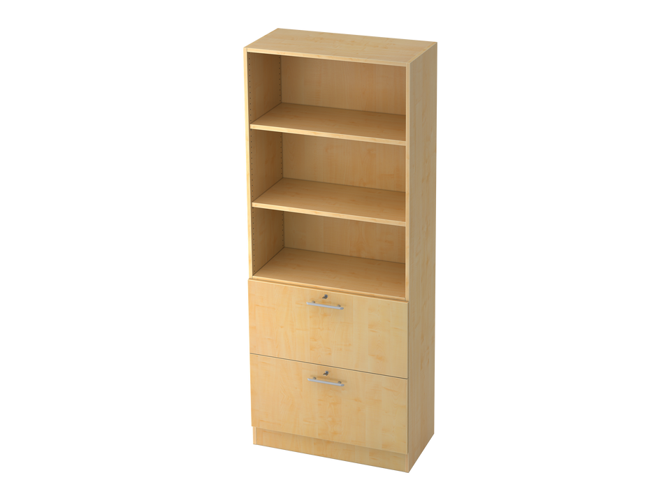 Hammerbacher NEU | Regal 5OH, 2HR unten 7300 CE