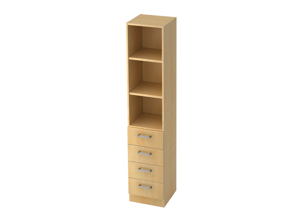 Hammerbacher NEU | Regal 5OH, 4 Schübe 7600 CE