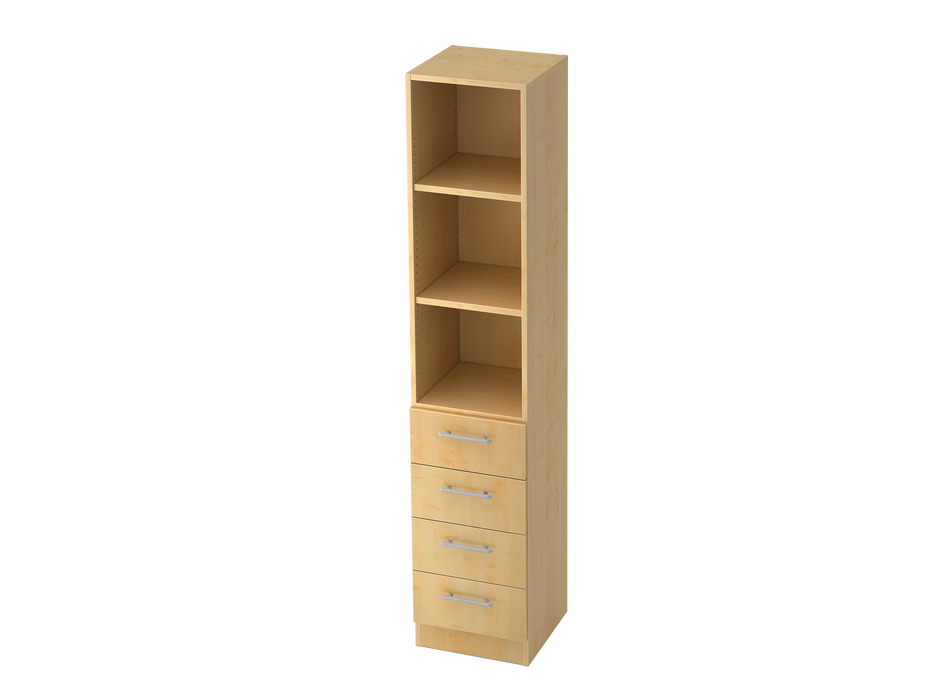 Hammerbacher NEU | Regal 5OH, 4 Schübe 7600 CE