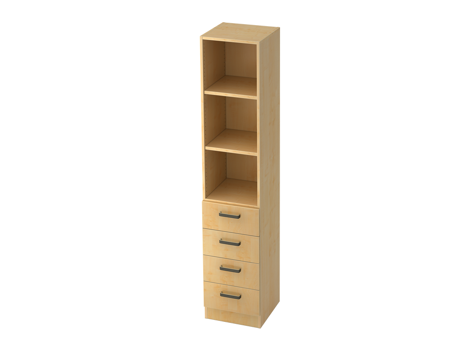 Hammerbacher NEU | Regal 5OH, 4 Schübe 7600 CE