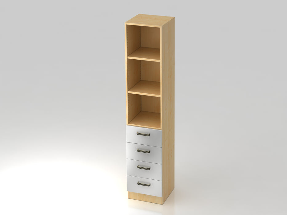 Hammerbacher NEU | Regal 5OH, 4 Schübe 7600 CE