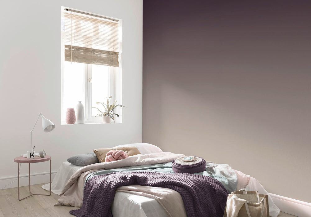 Komar NEU | Digitaldruck Vlies Fototapete - Ombre-Mauve - Größe 400 x 250 cm