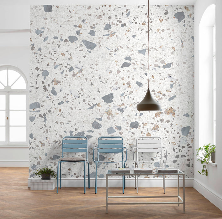 Komar NEU | Digitaldruck Vlies Fototapete - Terrazzo - Größe 400 x 250 cm