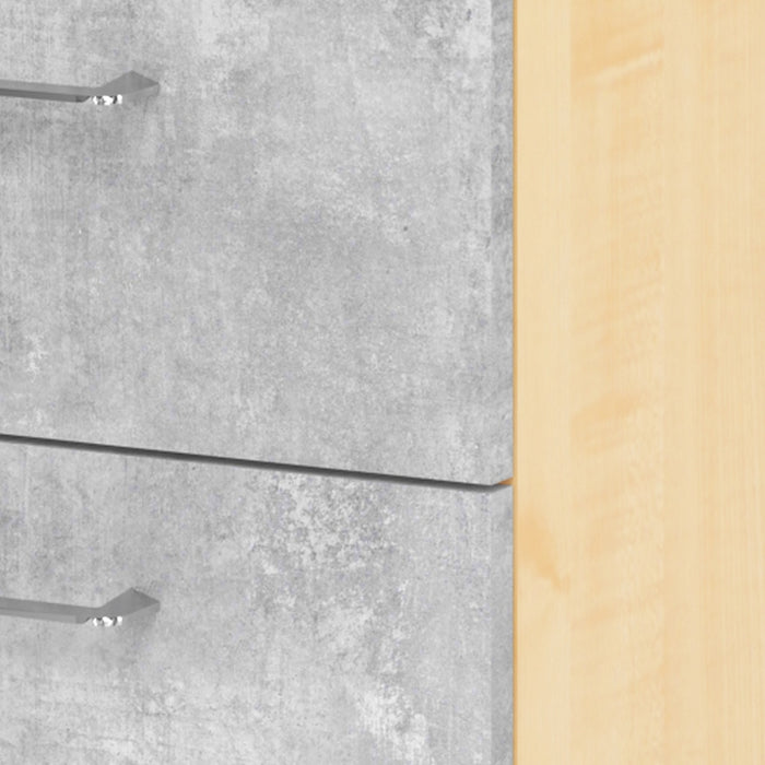 Hammerbacher NEU | Regal 2OH, 4 Schübe 924S4 BS