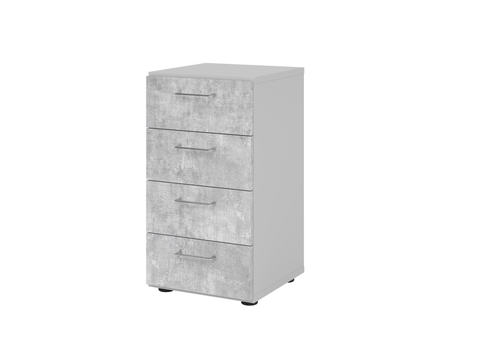 Hammerbacher NEU | Regal 2OH, 4 Schübe 924S4 BS