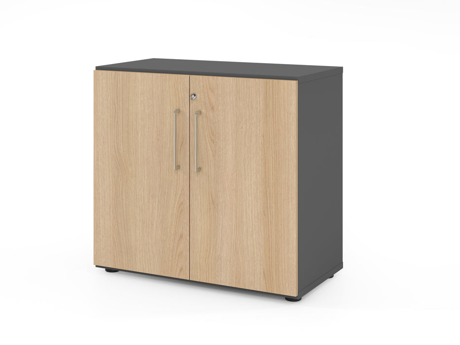 Hammerbacher NEU | Regal mit Türen 928T2, 2 OH