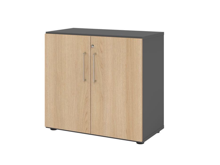 Hammerbacher NEU | Regal mit Türen 928T2, 2 OH