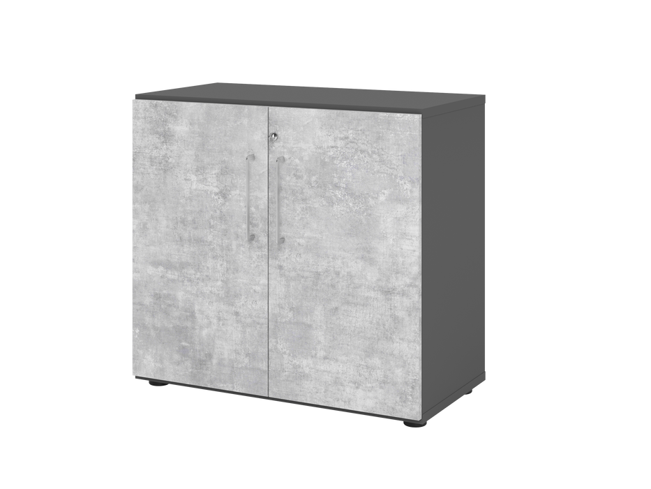 Hammerbacher NEU | Regal mit Türen 928T2, 2 OH