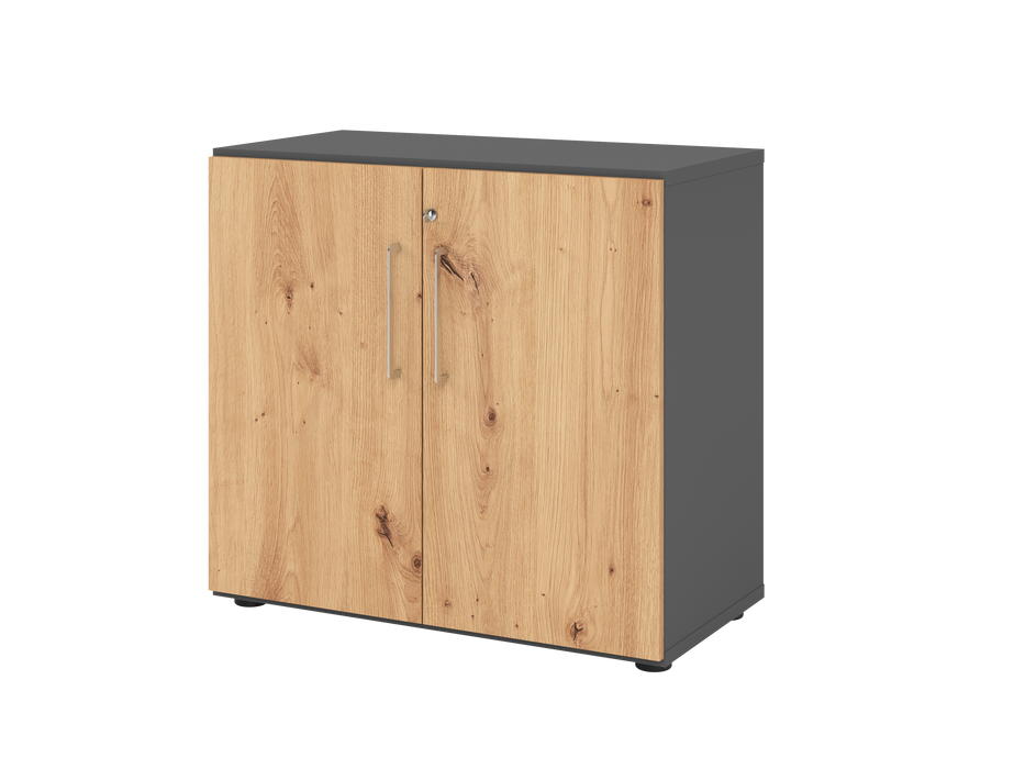 Hammerbacher NEU | Regal mit Türen 928T2, 2 OH