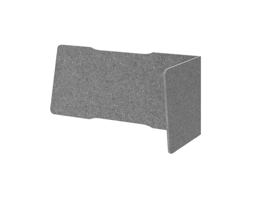 Hammerbacher NEU | Akustik-Einhausung, 2-seitig, gesteckt