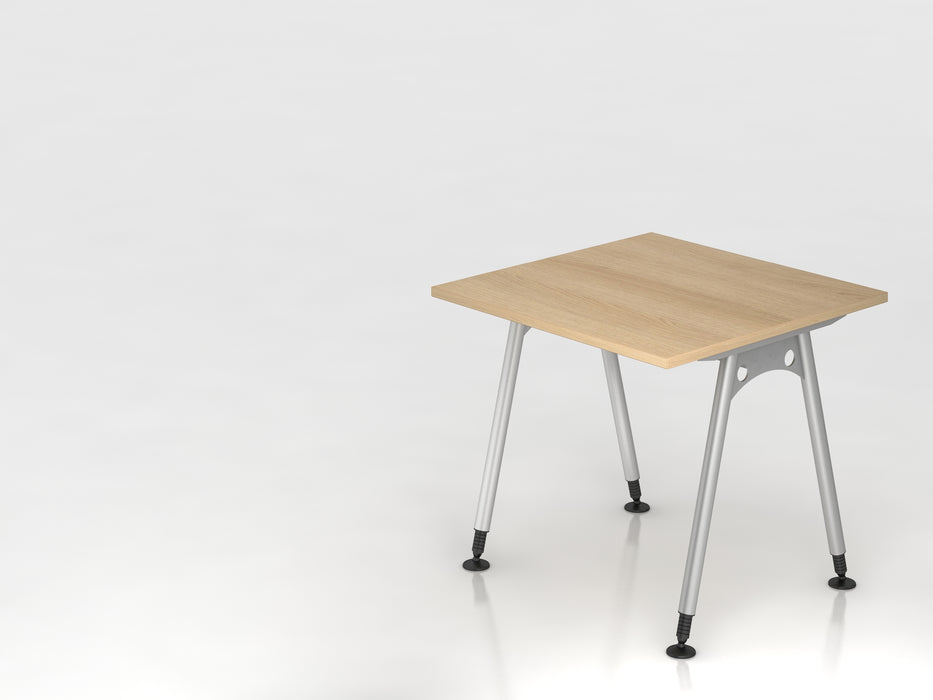 Hammerbacher NEU | Schreibtisch AS08, 80 x 80 cm  Platte: