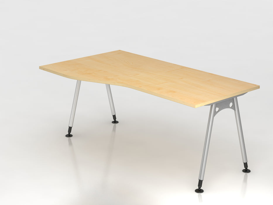 Hammerbacher NEU | Schreibtisch AS18, 180 x 100/80cm