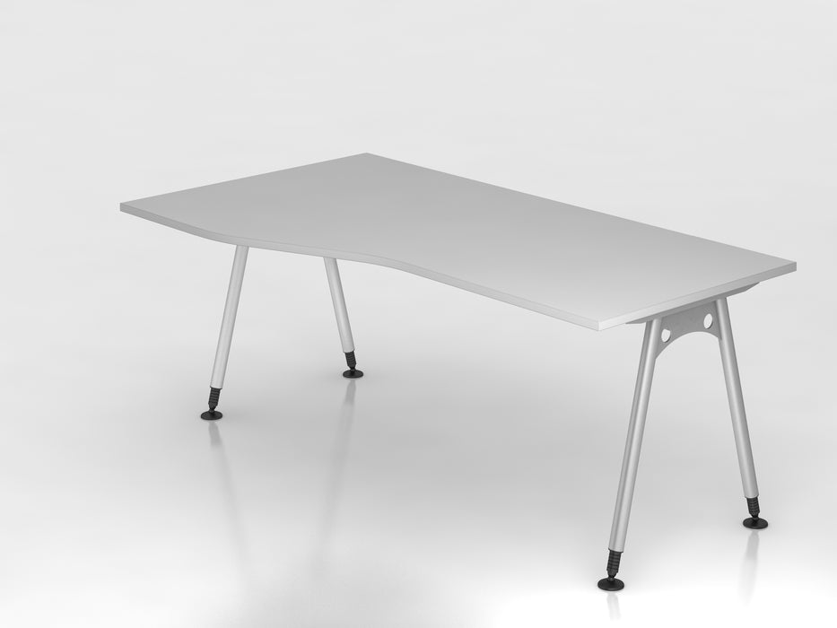 Hammerbacher NEU | Schreibtisch AS18, 180 x 100/80cm