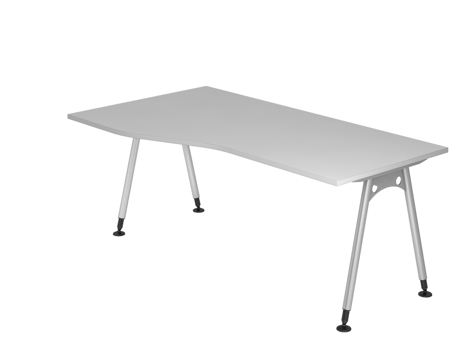 Hammerbacher NEU | Schreibtisch AS18, 180 x 100/80cm
