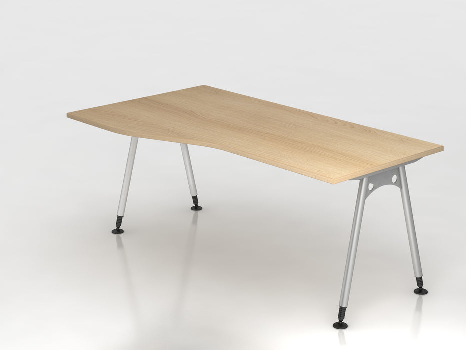 Schreibtisch AS18, 180 x 100/80cm