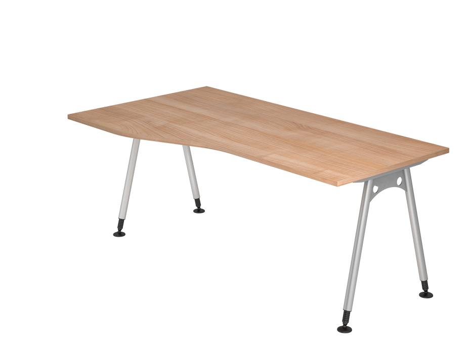 Hammerbacher NEU | Schreibtisch AS18, 180 x 100/80cm