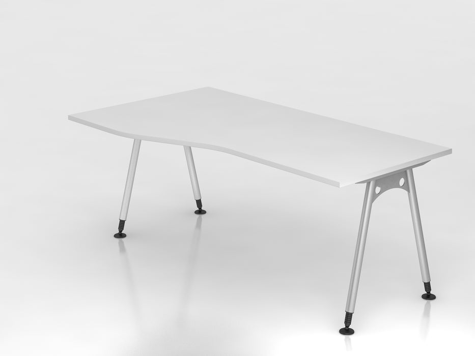 Hammerbacher NEU | Schreibtisch AS18, 180 x 100/80cm
