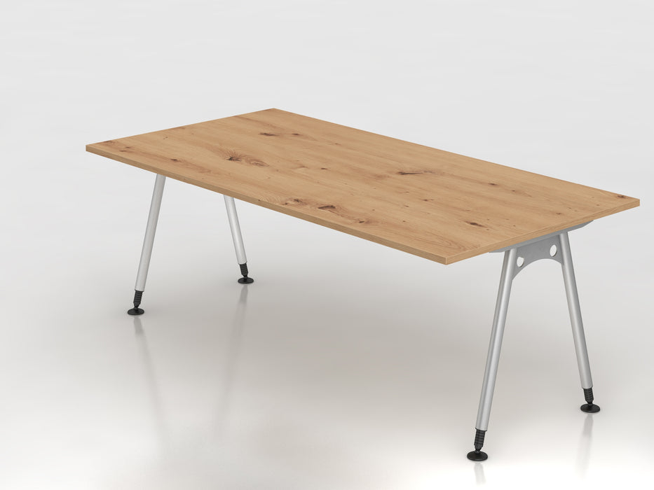 Hammerbacher NEU | Schreibtisch AS2E, 200 x 100 cm