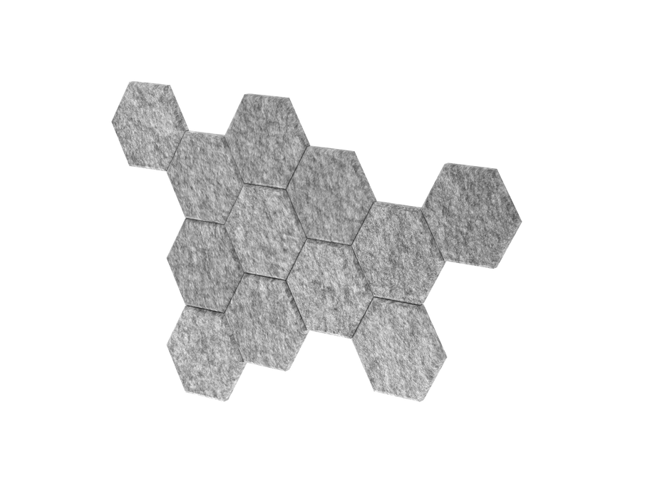 Hammerbacher NEU | Akustikwaben 12 St. 6-eckig,