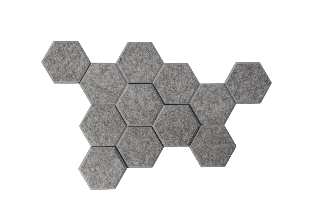 Hammerbacher NEU | Akustikwaben 12 St. 6-eckig,