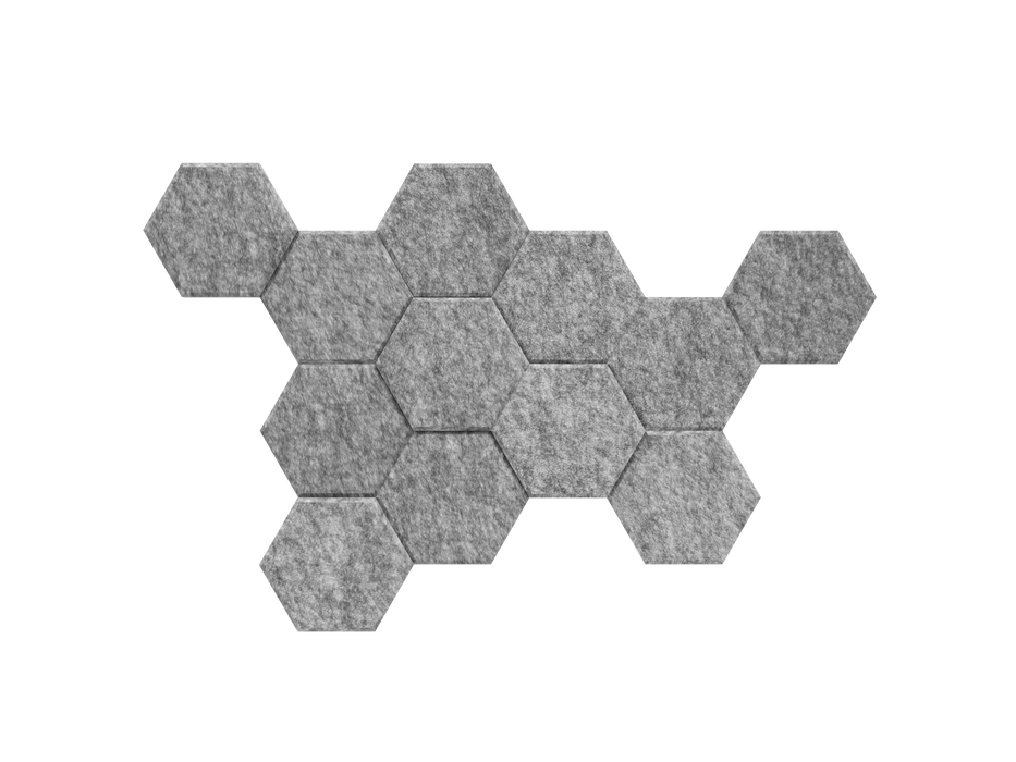 Hammerbacher NEU | Akustikwaben 12 St. 6-eckig,